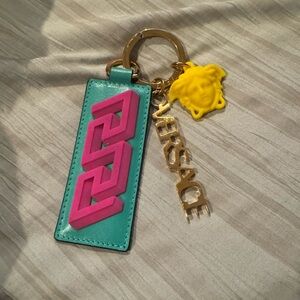 Versace LA Greca Medusa keychain